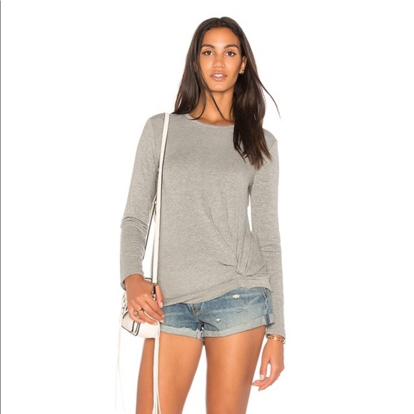 Stateside viscose fleece sweatshirt grey revolve m - Picture 1 of 10